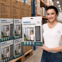 Moustiquaire magnétique invisible pour fenêtre, à faire soi-même