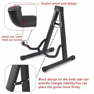 Supporto per strumenti a corde per violoncello per basso portatile leggero pieghevole pieghevole per <span class=keywords><strong>chitarrista</strong></span> professionale - Product Image 5