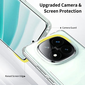 Usine en gros Transparent clair <span class=keywords><strong>coque</strong></span> de téléphone antichoc téléphone couverture de protection arrière pour <span class=keywords><strong>Redmi</strong></span> <span class=keywords><strong>Note</strong></span> 14 Pro pour <span class=keywords><strong>Redmi</strong></span> <span class=keywords><strong>Note</strong></span> 14 Pro + - Product Image 6