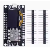 Placa de desarrollo NodeMCU ESP8266 con pantalla OLED de 0,96 pulgadas, módulo Wi-Fi CH340G ESP-12F, USB tipo C para Arduino/Micropython