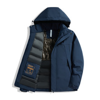 Blouson matelassé décontracté unisexe automne 2026 personnalisé ODM avec fermeture éclair, en toile, col montant, rembourrage fin, écologique