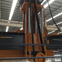 Machine de découpe de dalles de granit JULUN Big Beam 8500 mm à haute rigidité, contrôlée par PLC, onduleur 55 kW, épaisseur 1,5 m, longueur max. 3300 mm