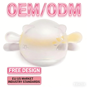 Mordedores Sensoriales para Bebés MHC, Mordedores de Silicona Ecológicos No Tóxicos, Juguetes con Diseño de <span class=keywords><strong>Mono</strong></span> Neutral, Regalo para Bebés - Product Image 5