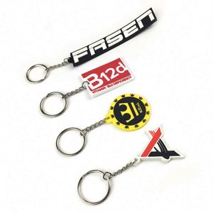 Good Quality <b>Custom</b> Made Soft 2D 3D Rubber Pvc <b>Keychain</b> - Product Image 4