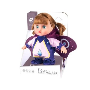 Muñeca de Juguete de Plástico con Alas de Mariposa, Diseño de Personaje Animado, Unisex, <span class=keywords><strong>TAGO</strong></span>, 5-7 Años - Product Image 5