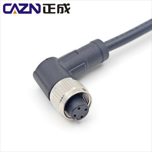 産業用<span class=keywords><strong>2</strong></span> 3 4 5 6 8 1217ピン電線ケーブルコネクタM12シールドなしストレートまたはアングルオーバーモールドプラグM12コネクタ - Product Image 5