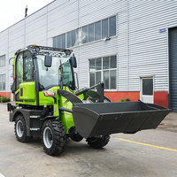 Pengiriman Gratis Mesin EPA Euro 5  Front Loader Dengan Backhoe Mesin EPA Backhoe Loader Mini Excavator Wheel Backhoe Loader