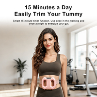 Anillo Vibrador Eléctrico Tiktok Hot 3 con 3 Modos de Vibración, Máquina Inteligente para Eliminar Grasa Abdominal, Masajeador Muscular para Relajación Profunda de la Fascia