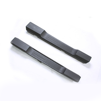 JOESHIER Marchepieds latéraux de luxe tout-terrain en alliage d'aluminium de haute qualité pour JEEP Wrangler JK 2006-2017 Modèle 2 portes