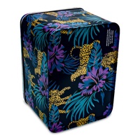 Boîte en métal rectangulaire écologique de qualité alimentaire pour bonbons et biscuits avec couvercle à fenêtre, accessoires pour boîte à thé, emballage en métal