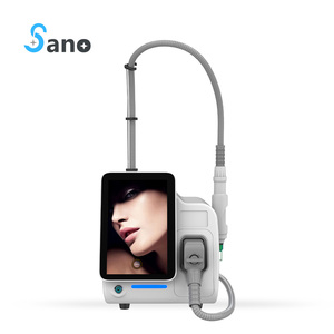 Xách tay Carbon lột q-switch sắc tố loại bỏ hình xăm Nd Yag laser Q chuyển đổi Loại bỏ hình xăm máy - Product Image 3
