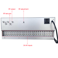 Modulateur analogique HD CATV 16/24 canaux pour hôtels et usines – Équipement de front-end TV – Modulateur HD vers RF