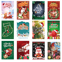 Drapeaux de jardin en lin personnalisés pour l'extérieur double face 12x18 pouces bannière décorative de jardin de Noël personnalisé