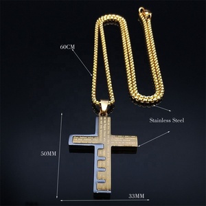 Venta caliente artículos religiosos católicos Santa <span class=keywords><strong>Biblia</strong></span> Cruz <span class=keywords><strong>de</strong></span> acero inoxidable colgante Cadena <span class=keywords><strong>de</strong></span> serpiente collar <span class=keywords><strong>de</strong></span> cruz <span class=keywords><strong>de</strong></span> acero <span class=keywords><strong>de</strong></span> titanio para hombres - Product Image 5