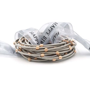 Meilleure vente Vintage acier inoxydable guitare chaîne or perles perlées printemps bracelet bijoux pour surfeur - Product Image 4