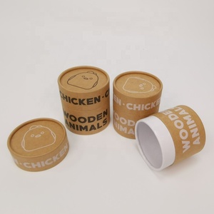 Tube en papier alimentaire personnalisé, design recyclable, cylindre en carton kraft, emballage pour poudre, conteneur en papier pour poudre de café - Product Image 4