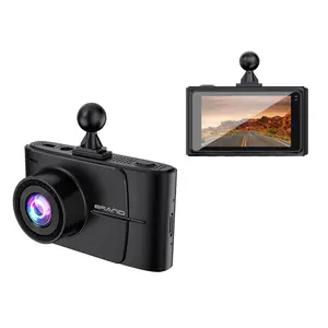 หน้าจอ IPS ขนาด 3" การตรวจจับการเคลื่อนไหวของ Dash Cam 4K ด้านหน้าและด้านหลัง 3840 * 2160P ความปลอดภัย WiFi ในตัวสําหรับรถยนต์รถจักรยานยนต์