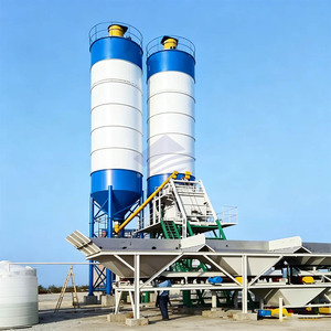 โรงงานผสมคอนกรีตแบบตั้งพื้น HZS50 พร้อมระบบสกิปโฮลสต์ ขนาด 50 ลบ.ม./ชม. โรงงานผสมคอนกรีตขนาดเล็ก - Product Image 3