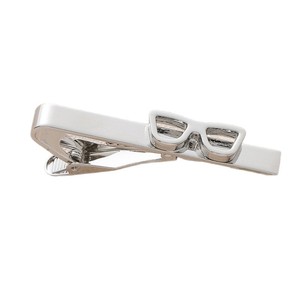 Cravate en métal cuivre avec motif de lunettes de <span class=keywords><strong>neige</strong></span>, de guitare, argent, noir, plaqué or pour hommes - Product Image 5