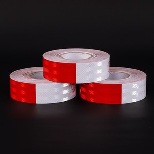 Tự dính xe tải nguy hiểm cảnh báo Vinyl Sticker dày hơn Pet phản chiếu Băng PVC và acrylic chất liệu có thể in Tính năng - Product Image 2