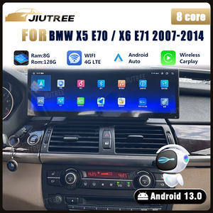 Radio de coche <span class=keywords><strong>Android</strong></span> 13 de 14,9 pulgadas para BMW X5 E70 X6 E71 E72 2007-2014 pantalla larga grande Carplay Auto navegación GPS ESTÉREO - Product Image 6