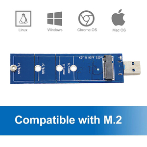 Адаптер SSD M2 на USB, адаптер <span class=keywords><strong>M</strong></span>.<span class=keywords><strong>2</strong></span> на USB, ключ B, <span class=keywords><strong>M</strong></span>.<span class=keywords><strong>2</strong></span> SATA протокол, адаптер SSD NGFF на USB 3,0, карта SSD для 2230, 2242, 2260, 2280 M2 - Product Image 4