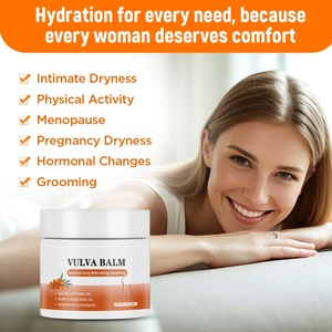 Baume pour la vulve Chinaherbs, huile d'argousier naturelle, hydratant pour peaux sensibles, sans œstrogène, sans paraben, crème éclaircissante pour le yoni - Product Image 4