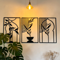 Expédition rapide, art mural minimaliste moderne, décoration intérieure, art en fer forgé, décorations murales pour la maison, suspensions murales pour la décoration intérieure