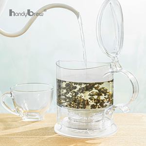 Nuevo Infusor de Té Portátil Transparente y Compacto de Tritán con Capacidad de 440 ml para Viajes y Campamentos al Aire Libre - Product Image 3