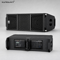 RM212A Profesyonel 2 Yollu Aktif Line Array Hoparlör Kabini, Sınıf D Amplifikatör ve DSP Modları ile Sahne, Gösteri, PA Sistemi, Açık Hava Konserleri için