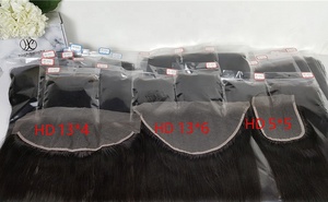 Lớp Biểu Bì Phù Hợp Tóc Con Người Trinh Nữ Chưa Qua Chế Biến HD <span class=keywords><strong>5</strong></span>*<span class=keywords><strong>5</strong></span> Ren Đóng Cửa Phía Trước Trong Suốt <span class=keywords><strong>5</strong></span>*<span class=keywords><strong>5</strong></span> HD Ren Phía Trước Đóng Cửa - Product Image 5