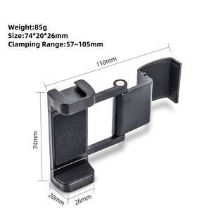 Soporte plegable fácil de instalar para cámara móvil, accesorios de abrazadera de expansión para teléfono para <span class=keywords><strong>DJI</strong></span> OSMO Pocket3/2/1 <span class=keywords><strong>Smartphone</strong></span> - Product Image 4