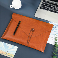 Bolsa de Almacenamiento de Documentos de PU con Logotipo Personalizado de Diseño Gratuito, Carpeta de Archivos de Alta Calidad para Documentos