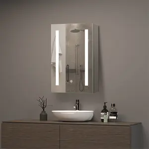 New design double led bathroom mirror