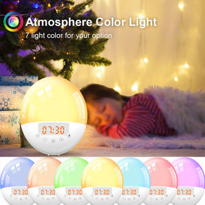 Réveil au lever du soleil Réveil avec <span class=keywords><strong>radio</strong></span> FM Nature Sounds - Product Image 3