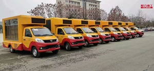 Foton 4x2 Camión LED a todo color digital de alta definición para exteriores P5 de un solo lado para publicidad móvil - Product Image 6