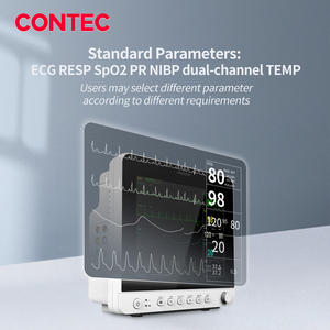 CONTEC Profesional Ecg Médico Equipo de Presión Arterial Cardiaco Signos Vitales Icu Monitor de Paciente Multiparámetro Para Hospital - Product Image 3