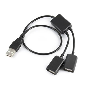 HUB USB Portátil - Conecta Dos Dispositivos USB 2.0 Simultáneamente (Ratón, Teclado, Unidad Flash USB, Control de Juegos) - Product Image 3
