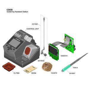 Estación <span class=keywords><strong>de</strong></span> Soldadura Digital <span class=keywords><strong>JBC</strong></span> CDEB T245 230V Original <span class=keywords><strong>de</strong></span> Alta Calidad, Mango <span class=keywords><strong>de</strong></span> Precisión Auxiliar para Soldadura General - Product Image 4