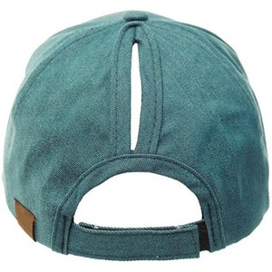 Gorra de béisbol de algodón lavable, visera protectora para <span class=keywords><strong>el</strong></span> sol, cola de <span class=keywords><strong>caballo</strong></span>, novedad, Amazon, 2020 - Product Image 5