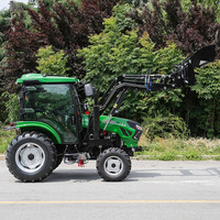 Tractor de Ruedas Tavol TL704 de Alto Rendimiento, 70HP, 4WD, con Cargador Frontal, Nuevo, en Venta