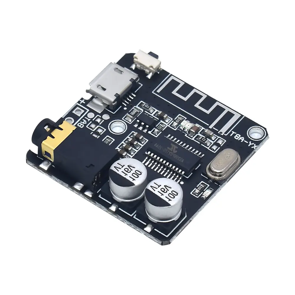 DIY Bluetooth 5.0 audio receiver module MP3 Bluetooth decoder board car speaker audio amplifier board ABT