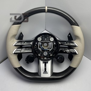<span class=keywords><strong>Volante</strong></span> Deportivo Plano de Fibra de Carbono LED para <span class=keywords><strong>Mercedes</strong></span>-Benz <span class=keywords><strong>AMG</strong></span> C63 GT C43 C63 W221 S63 W205 W204 W213 <span class=keywords><strong>2020</strong></span>+ - Product Image 1