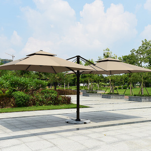 Sombrilla de Patio de Doble Cabeza, Diseño Nuevo, Venta Caliente 2026, Toldo de Jardín, Sombrilla Romana, Sombrilla <span class=keywords><strong>Grande</strong></span> para <span class=keywords><strong>Terraza</strong></span>, Muebles - Product Image 3