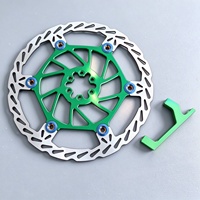 Pour Surron Light Bee avec support d'adaptation d'étrier, disque de frein flottant de 250 mm pour utilisation hors route, pièces de modification