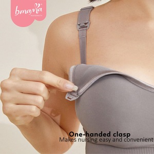 Bmama Breathable Wireless Maternity Sports Bra with Soft <b>Padded</b> Cups - Product Image 2