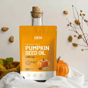 Softgel Minyak Biji Labu Kelas Makanan dengan Manfaat Antioksidan untuk Pertumbuhan Rambut, Mencerahkan Kulit & Mendukung Kesehatan Usus - Product Image 5