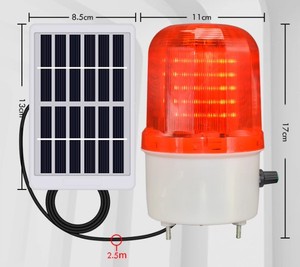 Luz de Construcción con Energía Solar y Repelente de Animales con Sonido - Product Image 2