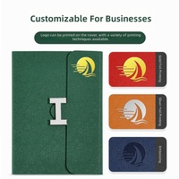 Carnet de notes personnalisé A5/A6/B5 avec pages intérieures imprimées, agenda en cuir PU de haute qualité, couverture rigide pour employés et étudiants