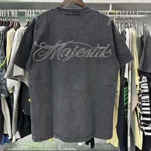 Camisetas de Alta Calidad 100% Algodón para Hombre, Ropa Urbana, Camisetas Gráficas Y2K, Camisetas Extra Grandes, Camiseta Majestik para Hombre - Product Image 6